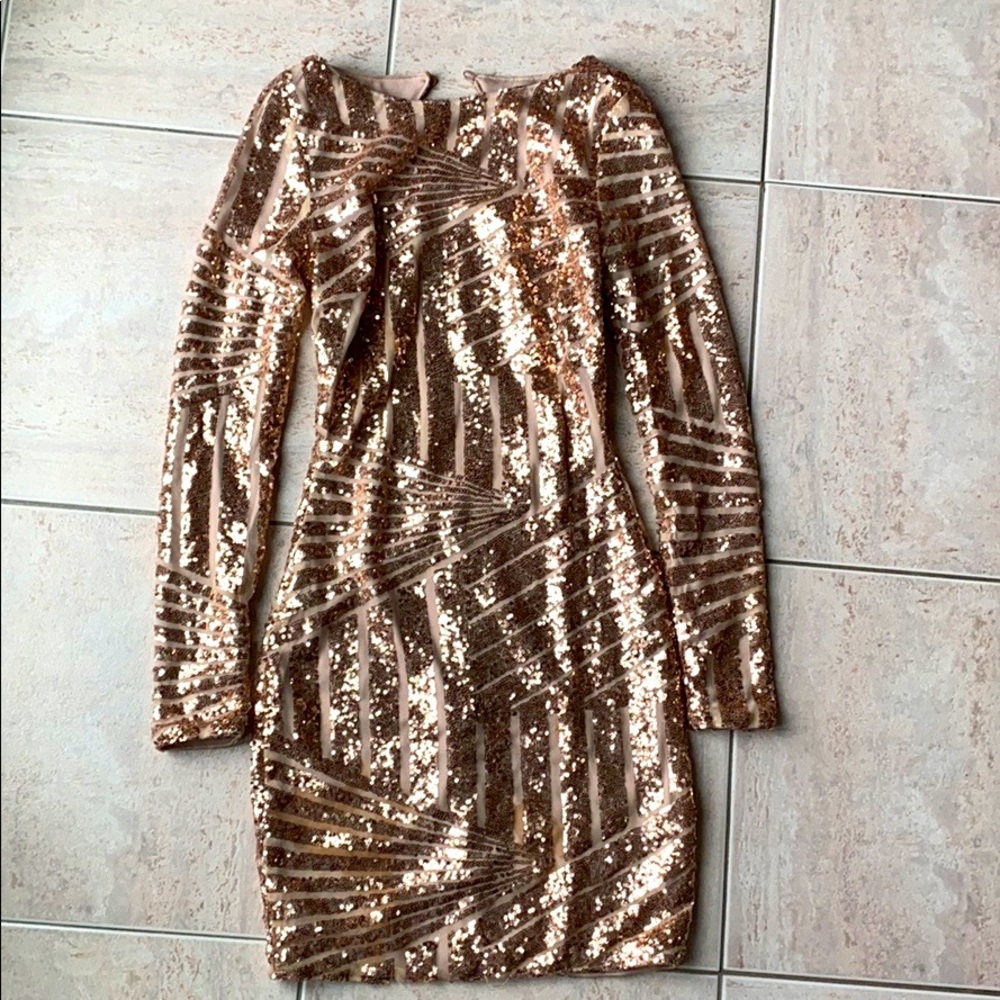 White Fox Boutique Sequin Dress